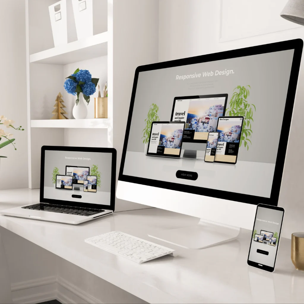 Website design&development cover page Website design&development cover page